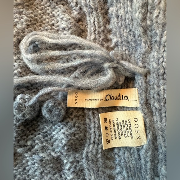 Doen ISADORA CARDIGAN Sweater MEDIUM / blue - Picture 8 of 8